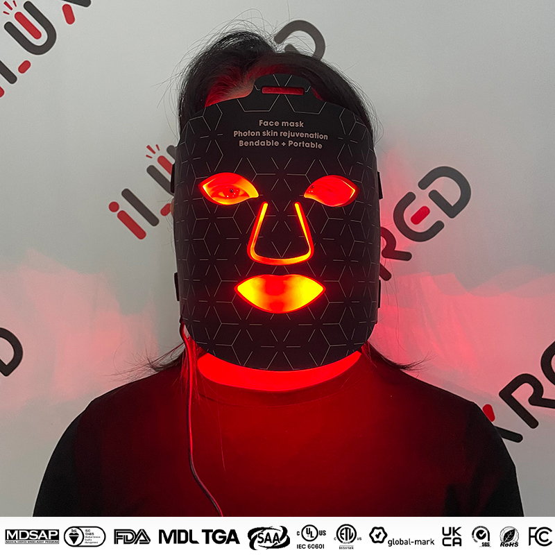 Iluxred Red Light Therapy Face Maske: Pionierinovinker mit fortschrittlicher LED -Technologie