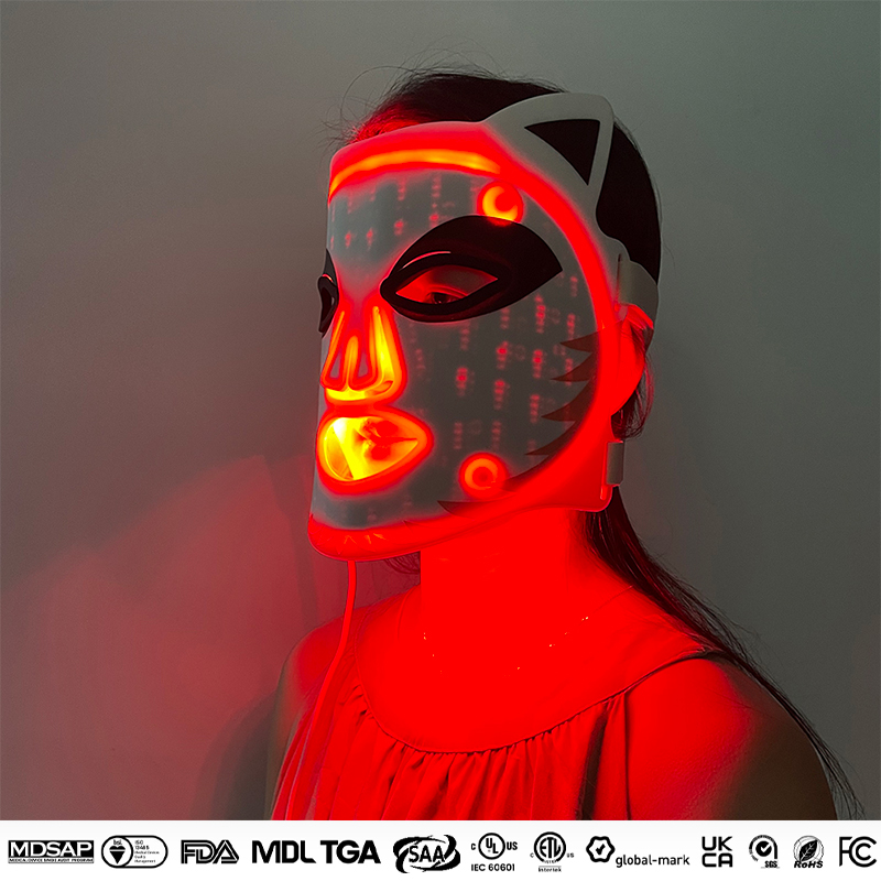 MASK-02 Personal Care Products Infrared Red Light Therapy Mask Led Maske 460nm 590nm 630nm 850nm 2