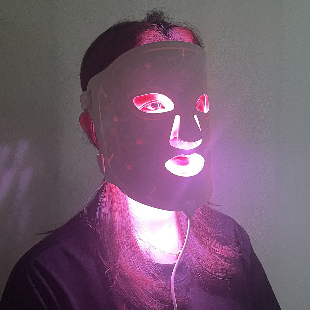 Mask-05 Red Light Mask Instrument Instrumento personalizado y rejuvenecimiento Facial Red Light Mask Functional 3