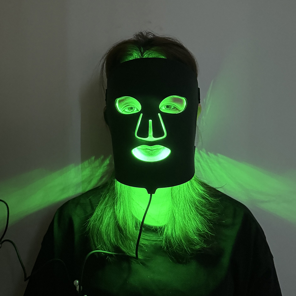 MASK-06 Newly launched red light therapy mask 4 Color Led Face Mask Customize Face Spa Machine Led Light Face Mask 2