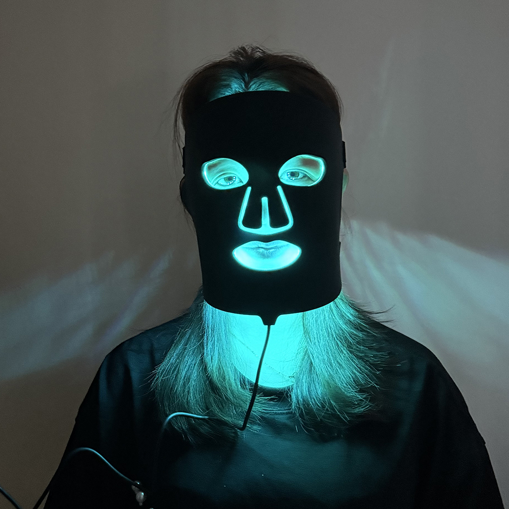 MASK-06 Newly launched red light therapy mask 4 Color Led Face Mask Customize Face Spa Machine Led Light Face Mask 6