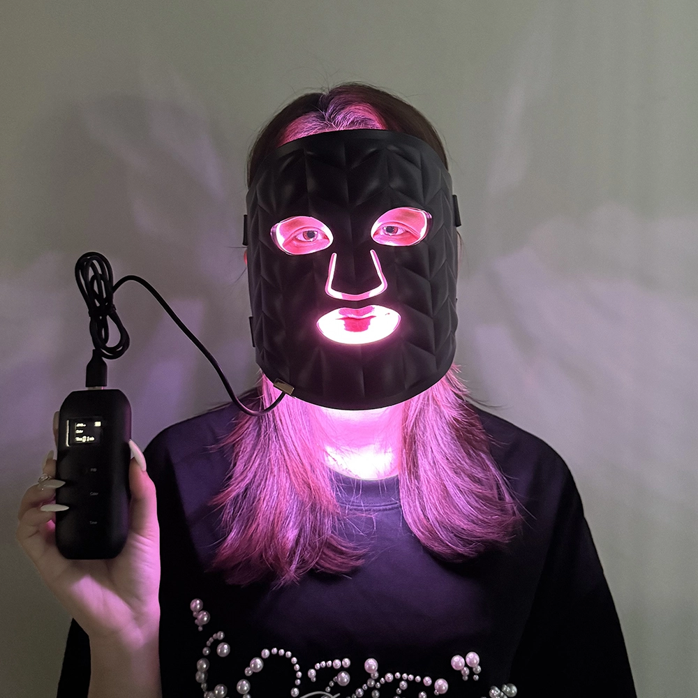 Mask-07 2025 Neueste Factory Direct Sale Custom Logo 7 Farbe Rotlicht Therapie Gesichtsleitungsmaske Hausgebrauch Schönheitsausrüstung 1