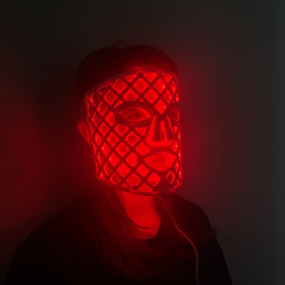 Máscara-08 Masilla facial LED LECH LED LED Terapia roja Red Light Mask Use Home Mask Mask Beauty Care 1