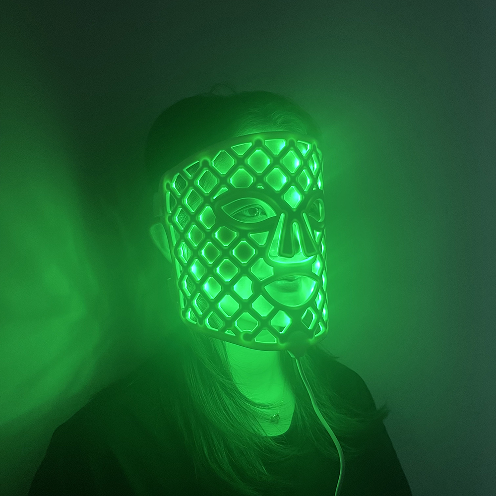 MASK-08 New Trending Acne Treatment Removal Face Maskss Beauty Skin Care Red Light Therapy Panel Safe Silicone Red Led Face Mask 7