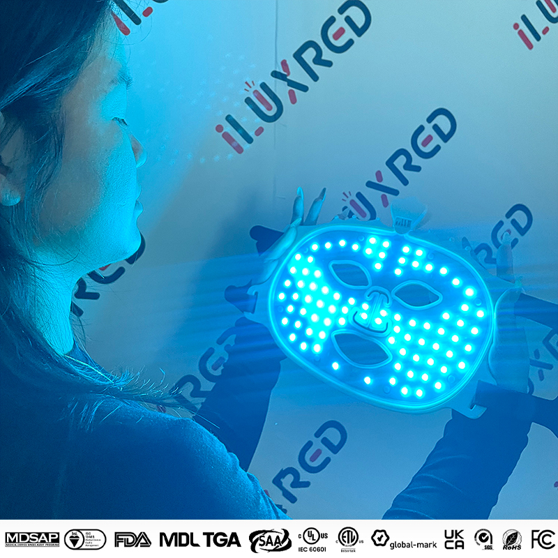 Máscara-04 Masca de máscara LED inalámbrica Terapia de fotón de fotón 1