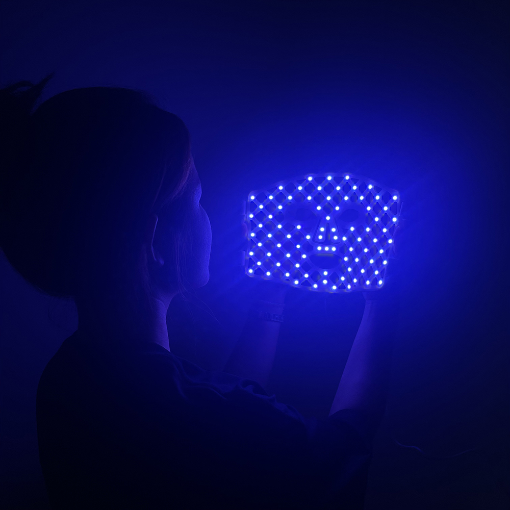 MASK-08 New Skin Acne Removal Beauty LED Phototherapy Mask Red Led Therapy Light Silicon Face Musk for Full Body Face Eyes 4 Colors 3