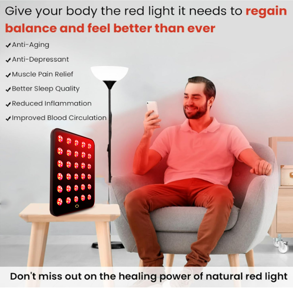 M120 Professional Infrared Portable Red Light Therapy Panel from China Manufacturer for Beauty Salon and Spa 4