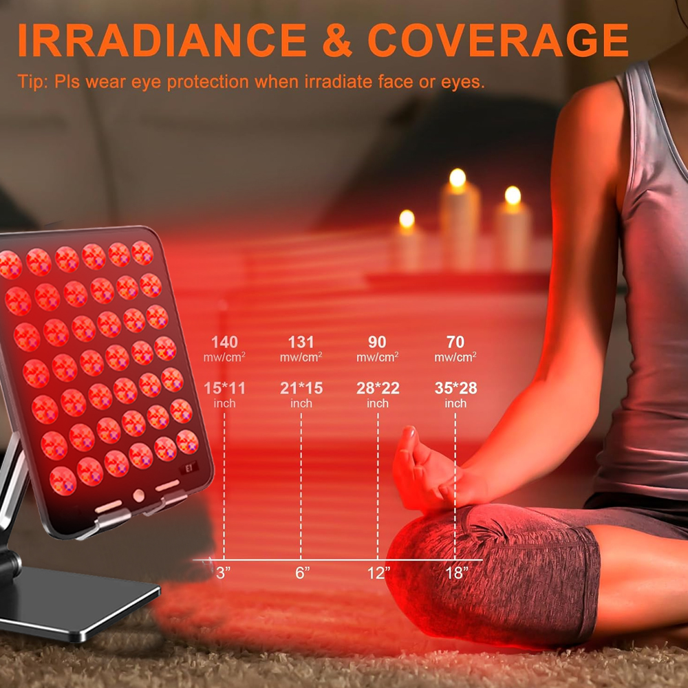 M168 High Irradiance Device Photobiomodulation Healing Red Light Therapy Face 4