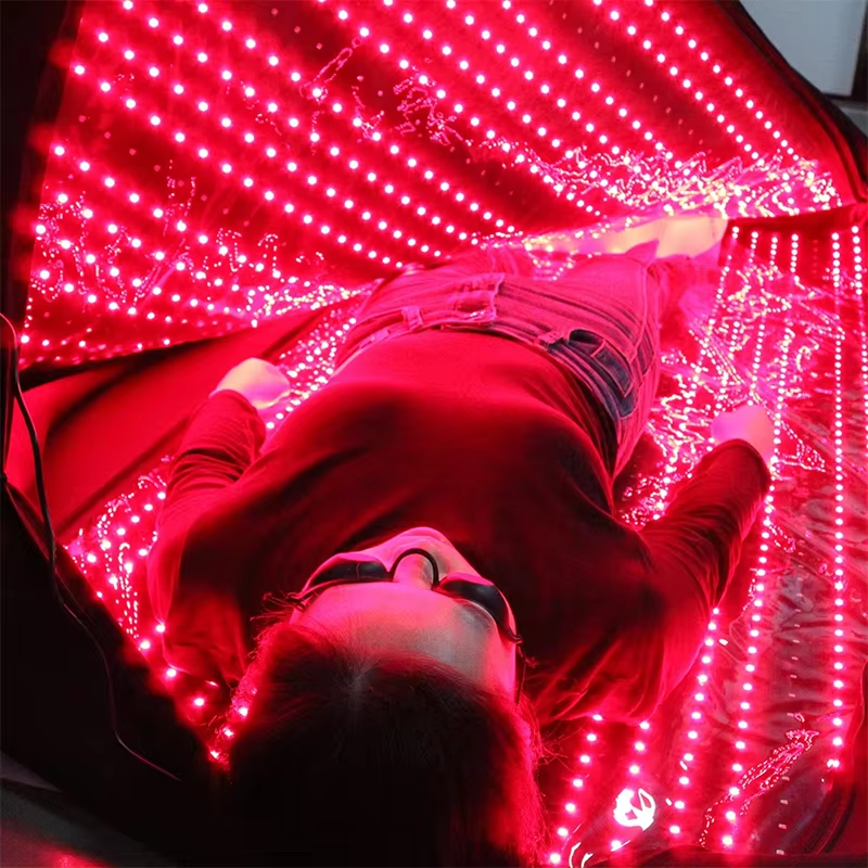 2025 Newest Home Use 660nm 850nm Professional Whole Body Pain Relief Treatment Red Light Therapy Sleeping Bag 2