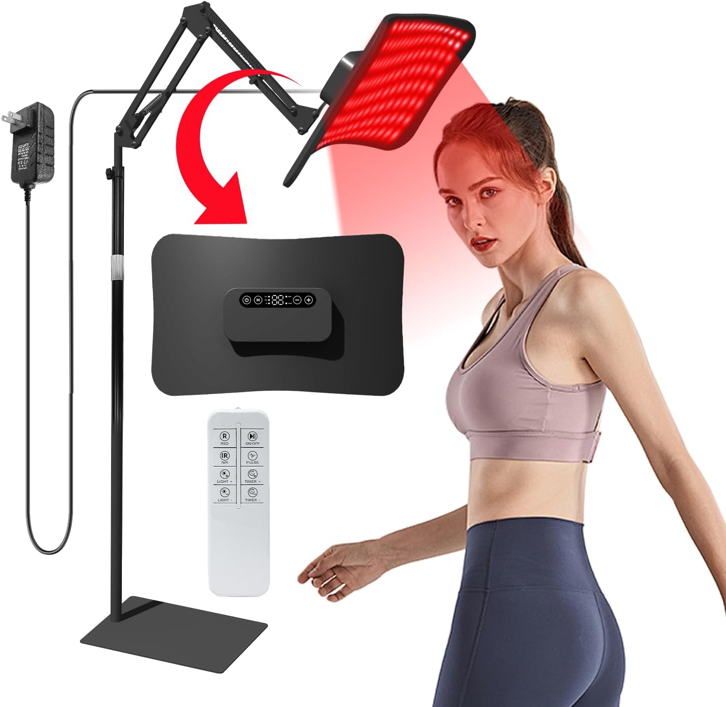 iLUXRED-MT120 Professional Infrared Machine 660nm 850nm LED Therapy Light Red Light Therapy Panel 7