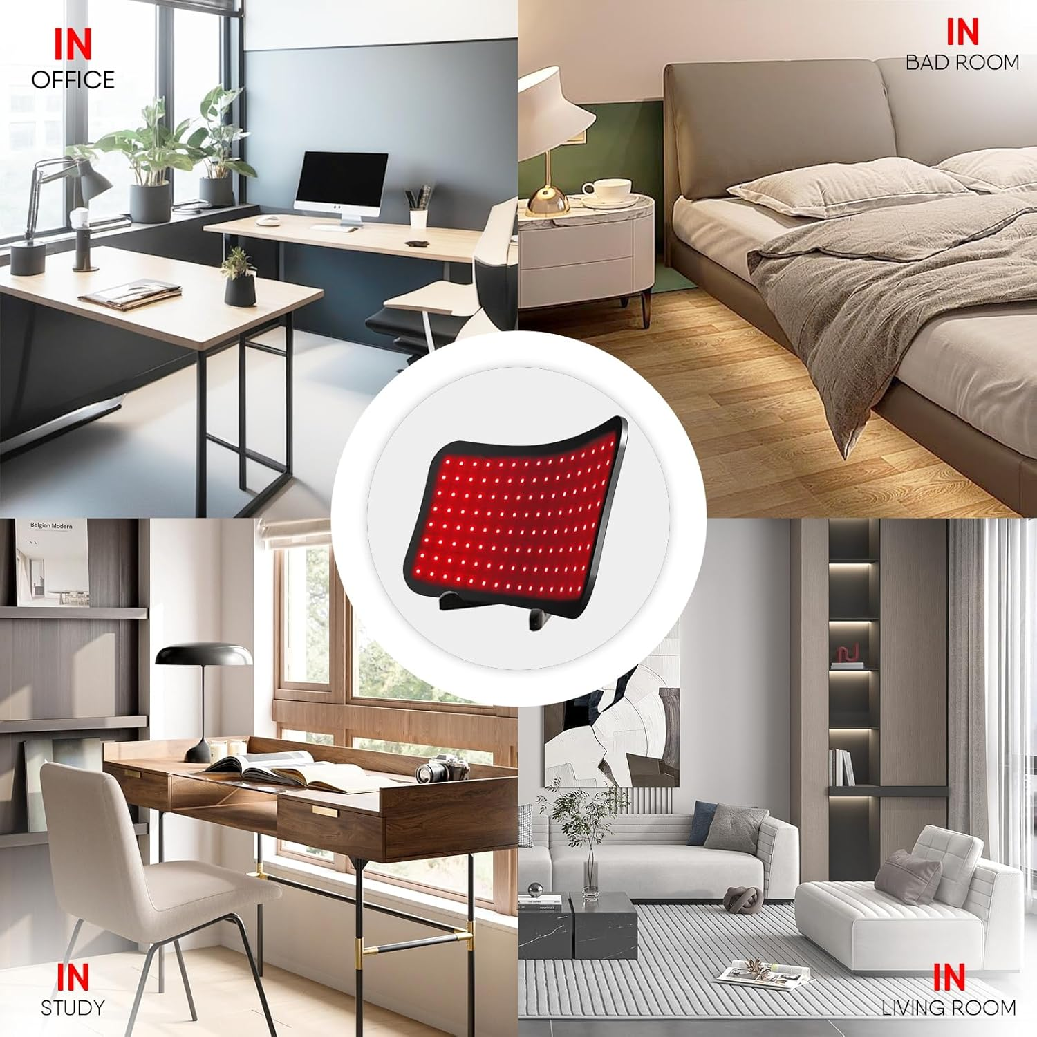 iLUXRED-MT120 Professional Infrared Machine 660nm 850nm LED Therapy Light Red Light Therapy Panel 6