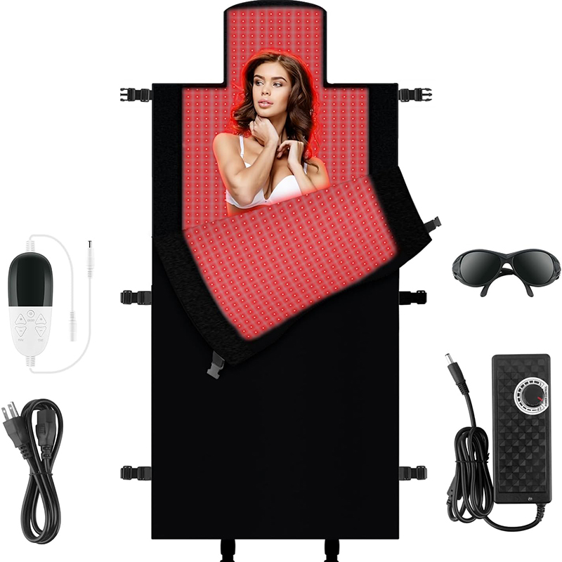 Foldable Red Light Therapy Sleeping Bag Red Light Heating Body Physical Therapy Mattress Whole-body Sleeping Bag 2