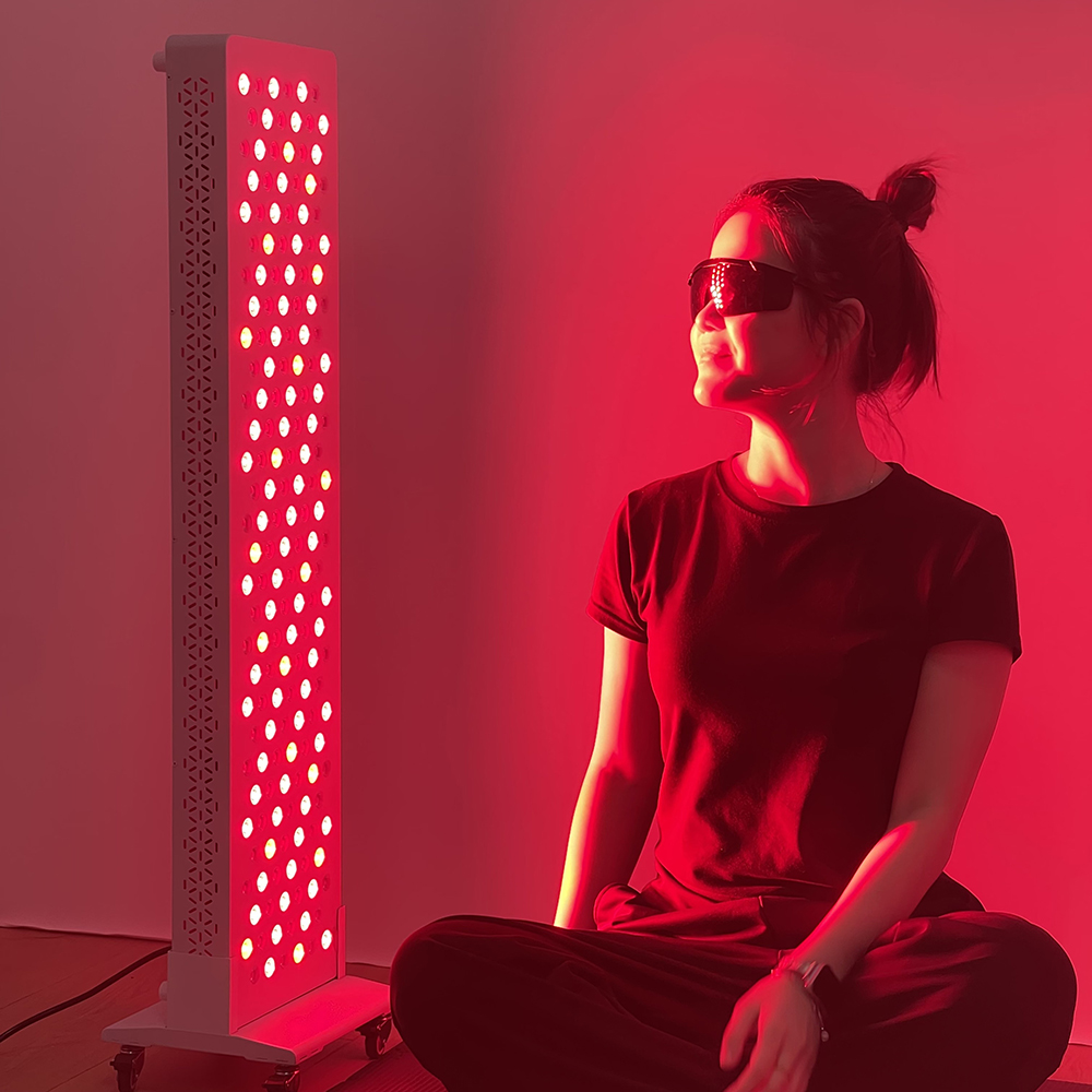 900W Red Light Therapy Panel Full Body LED Infrared Lamp for Skin Care Pain Relief Anti-Aging Standing Multiple for Home 2