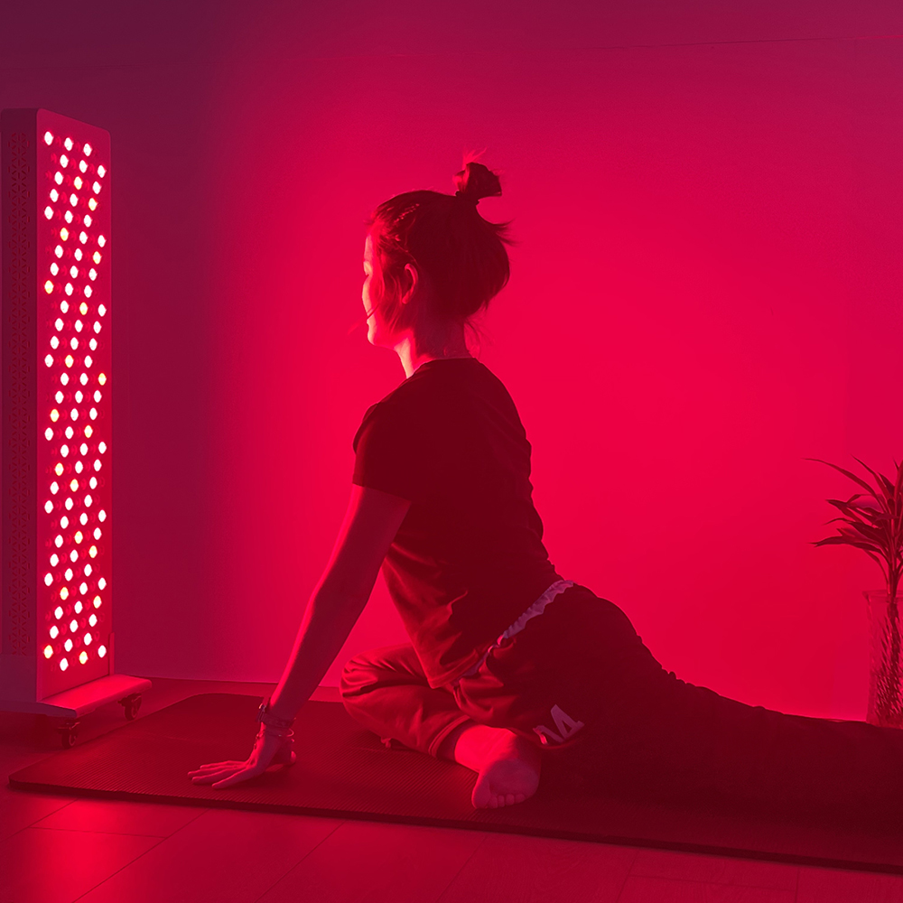 Panel de terapia de luz roja iLUXRED 900W 60leds 180l eds Venta directa de fábrica Control multifunción para la salud de la piel y el cuerpo 2