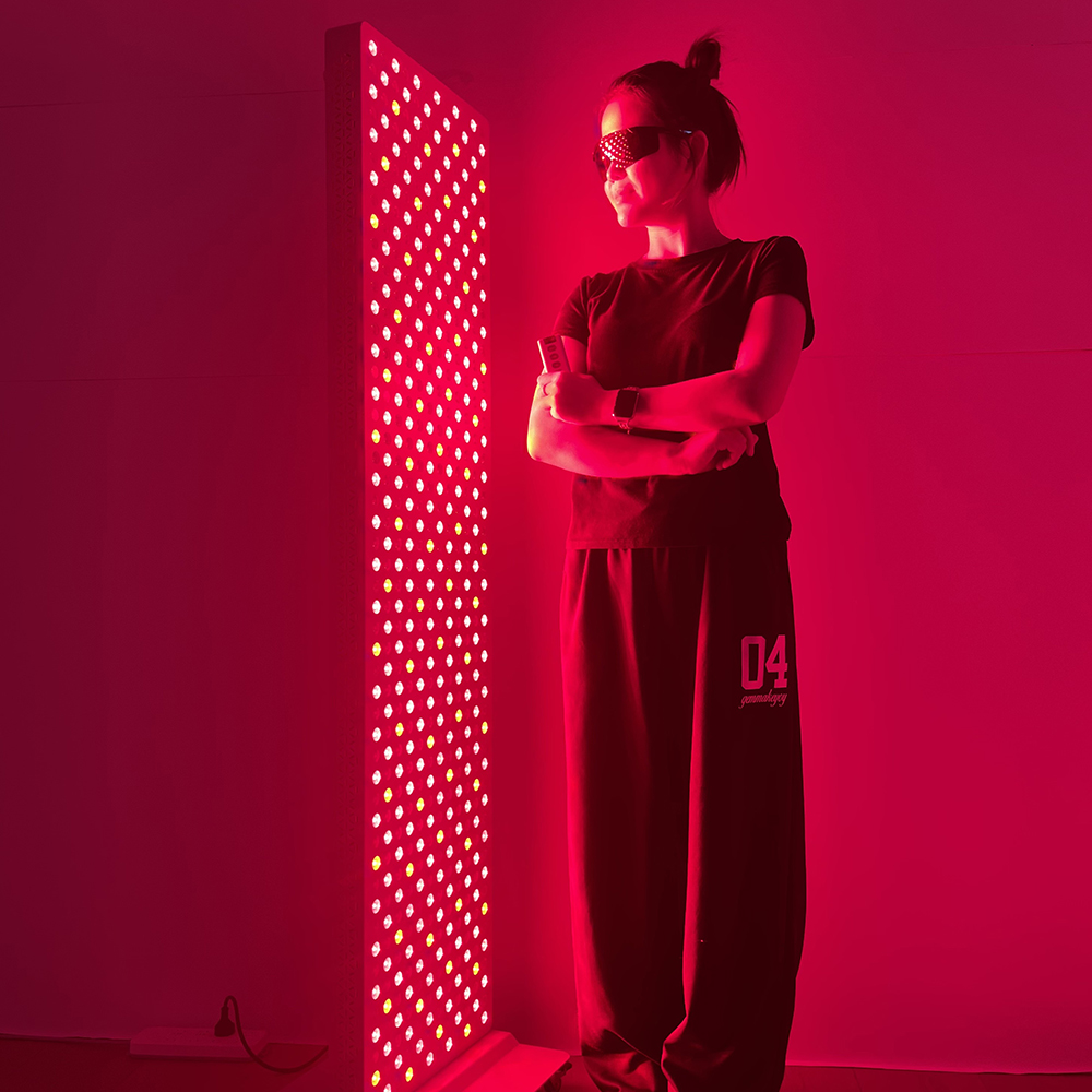Update Touch Screen 3000w Multifunctional Timer Pulse Red Infrared Physical Therapy Light Lamp Panel For Face And Full Body 2