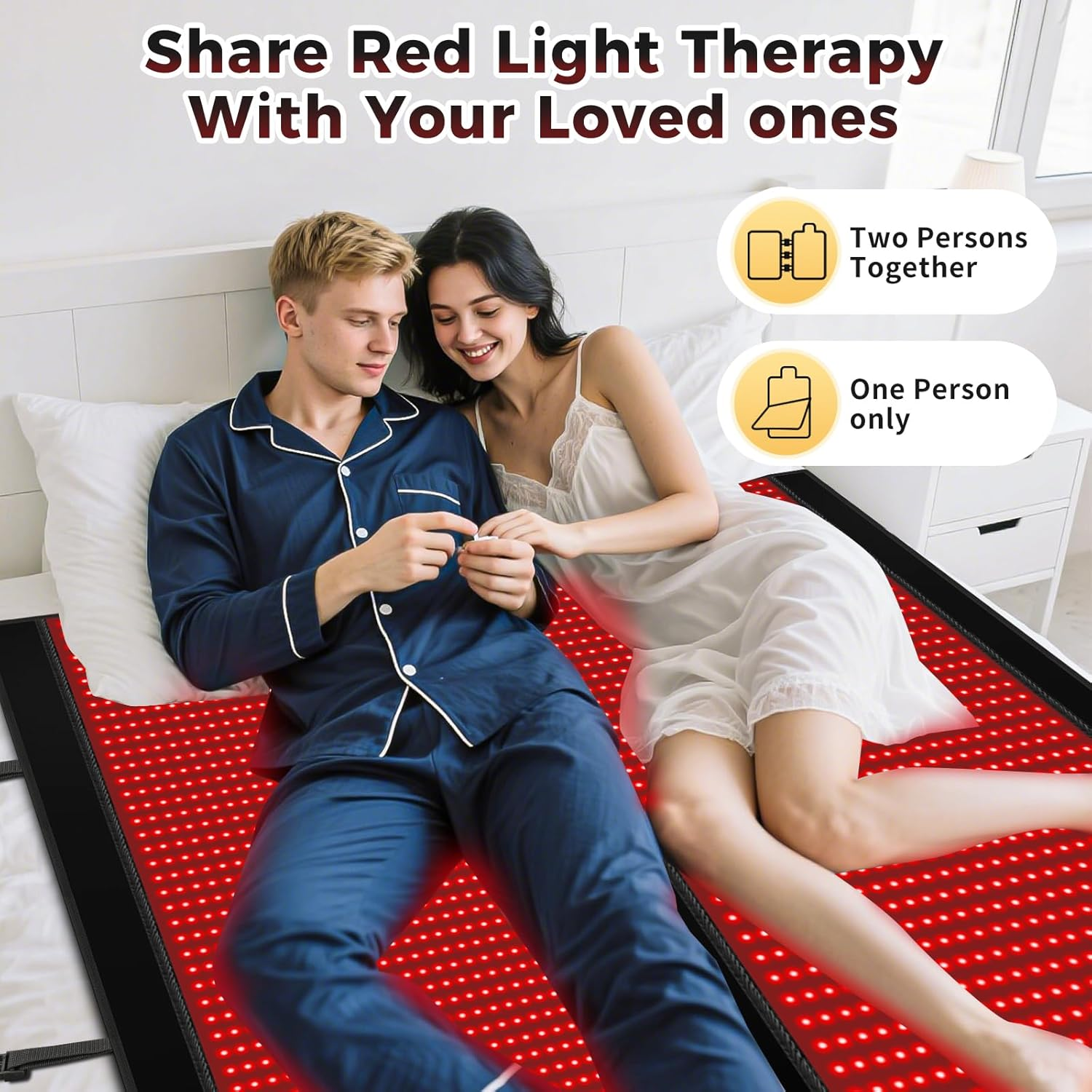 Cápsula de spa para el hogar iLUXRED de 660 nm y 850 nm, manta de sauna infrarroja de gran tamaño, saco de dormir de terapia de luz roja de cuerpo completo 4