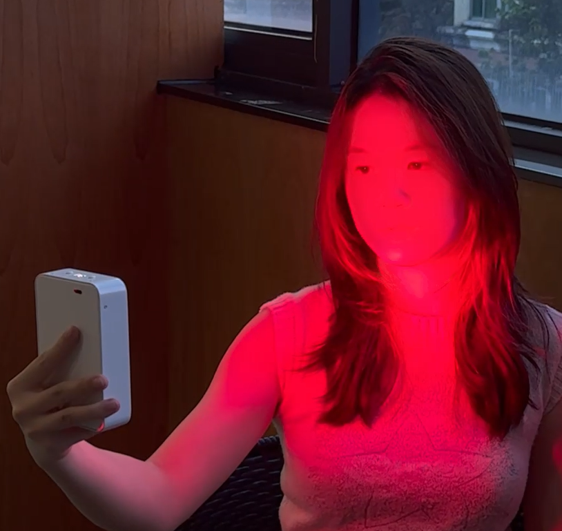 iLUXRED Rechargeable 660Nm 850nm Portable Handheld Therapy Remover Infrared LED Light Therapy Panels Red Light Therapy 8