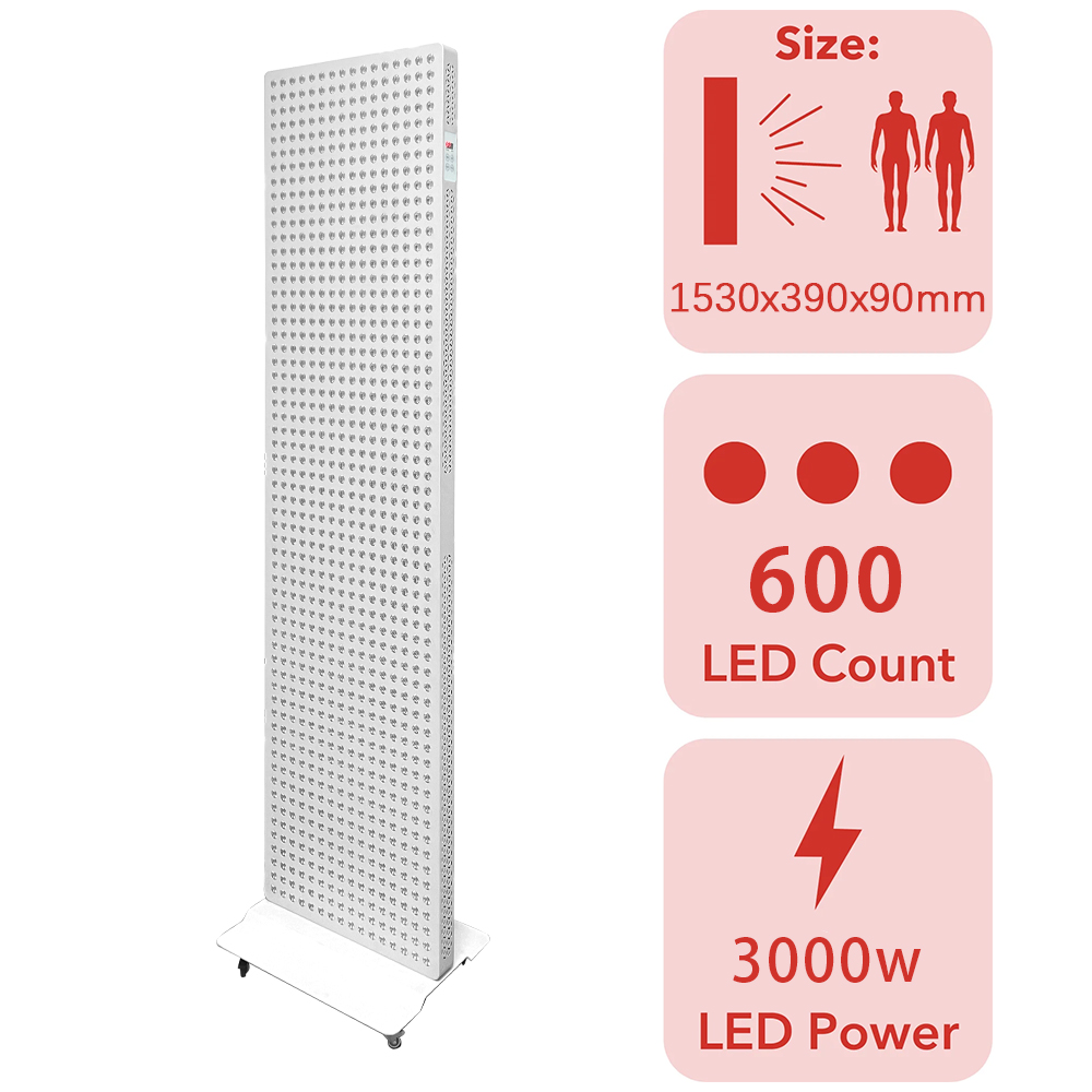 iLUXRD Full Body Led Treatment Beauty Device 630nm 660nm 810nm 850nm Near Infrared Led Red Light Therapy Panel PDT Machine 2