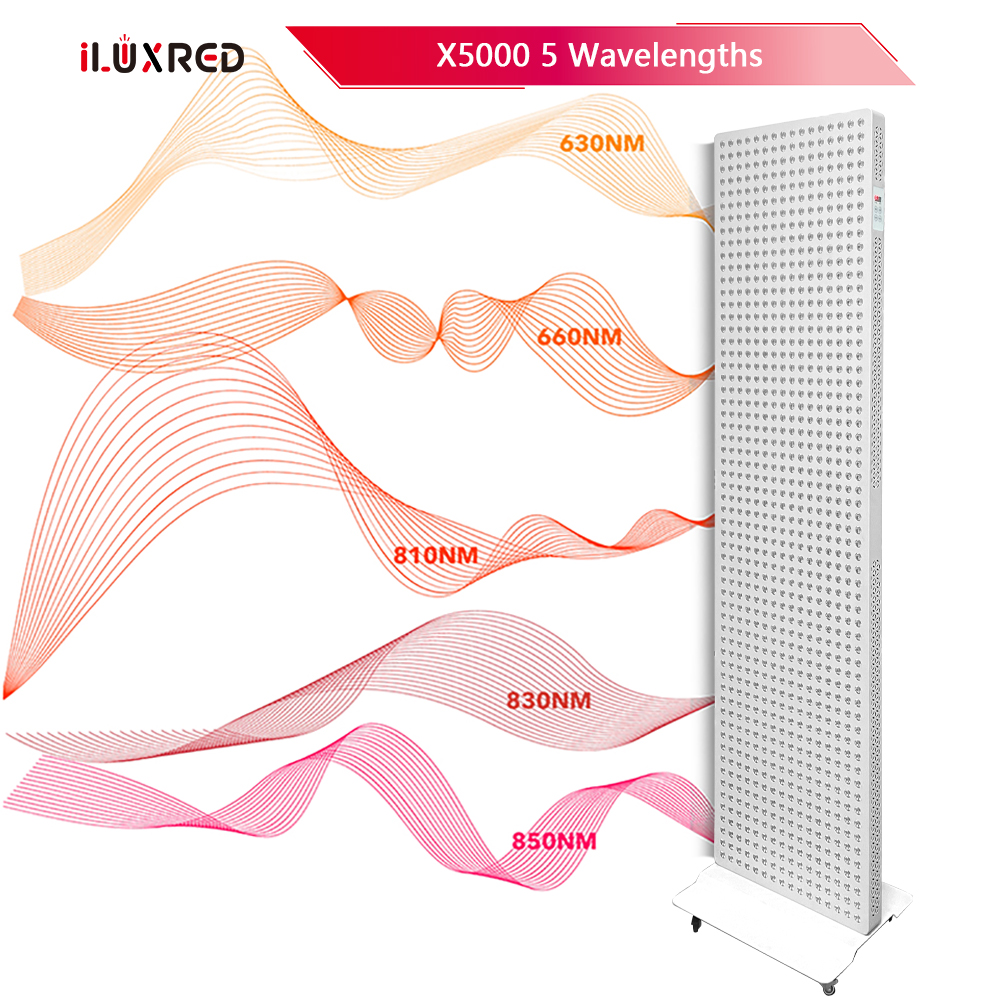ILUXRED X5000 Red Infrared Panel for Large Irradiance >170mw/cm2 LED Light Therapy  Panel Device with Bracket 6