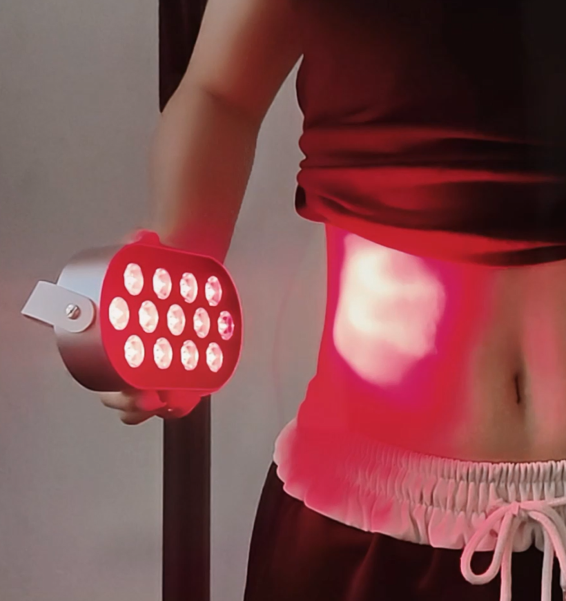 Panel de terapia de luz infrarroja roja inteligente de 60 W, lámpara inalámbrica de fototerapia facial y corporal para fisioterapia y alivio del dolor. 2