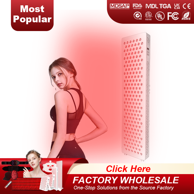 ILUXRED 900W Fast Delivery New Intelligent Timer 660nm 850nm Red Near Infrared Light Therapy Panel Beauty Equipment 2