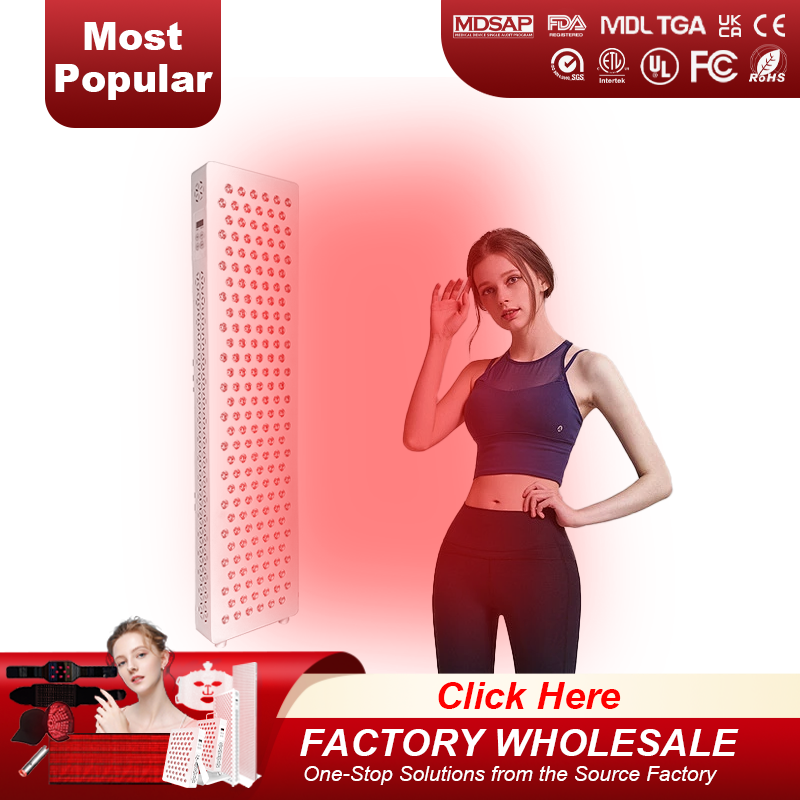Smart  900W 5 Wavelengths Red Infrared Light Panel LED Light Therapy Device Standing Hanging 2