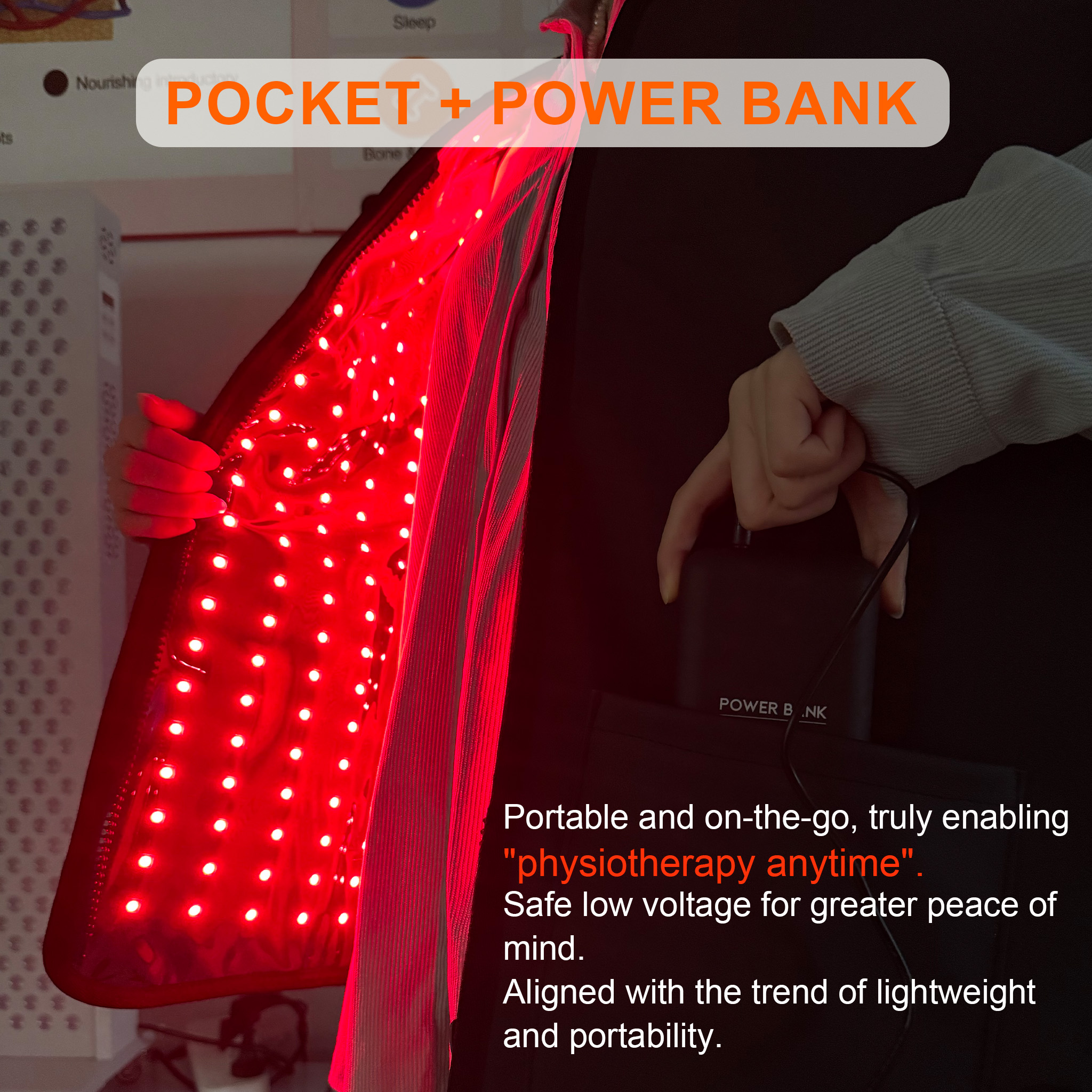 iLUXRED Full-Body Red Light Therapy Vest 9