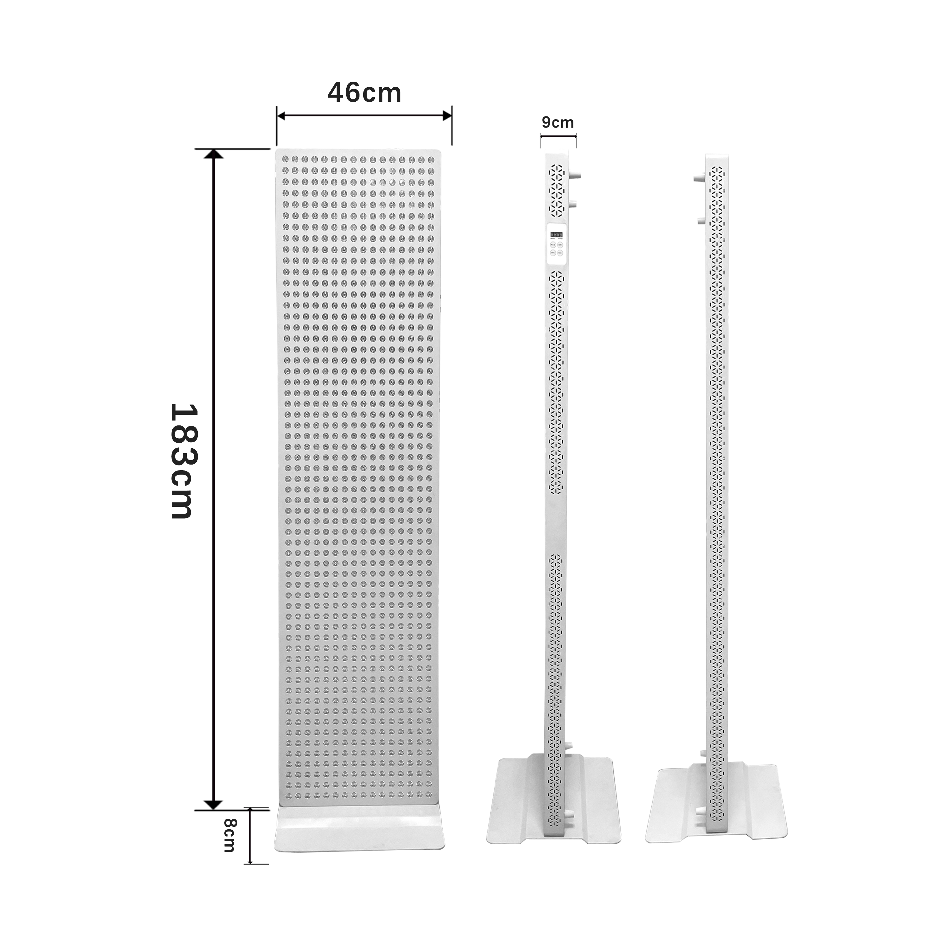 ILUXRED X5000 Red Infrared Panel for Large Irradiance >170mw/cm2 LED Light Therapy  Panel Device with Bracket 3