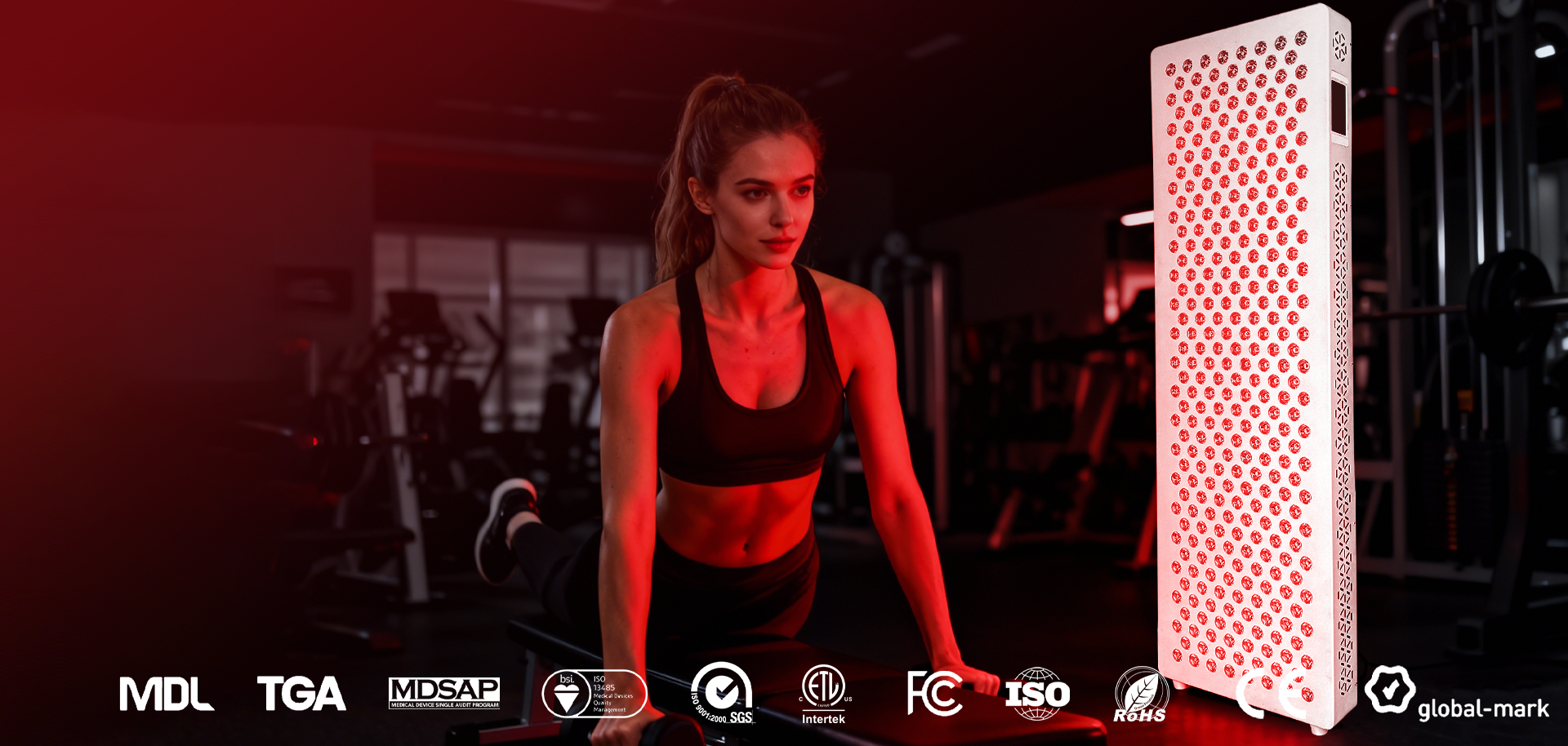 solutions de luminothérapie rouge