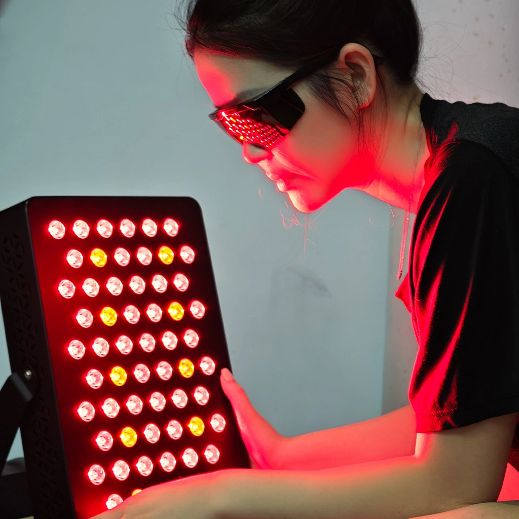 ILUXRED Portable Dual Chips 60PCS LED 5 Wavelengths red light therapy panel with pluse 1