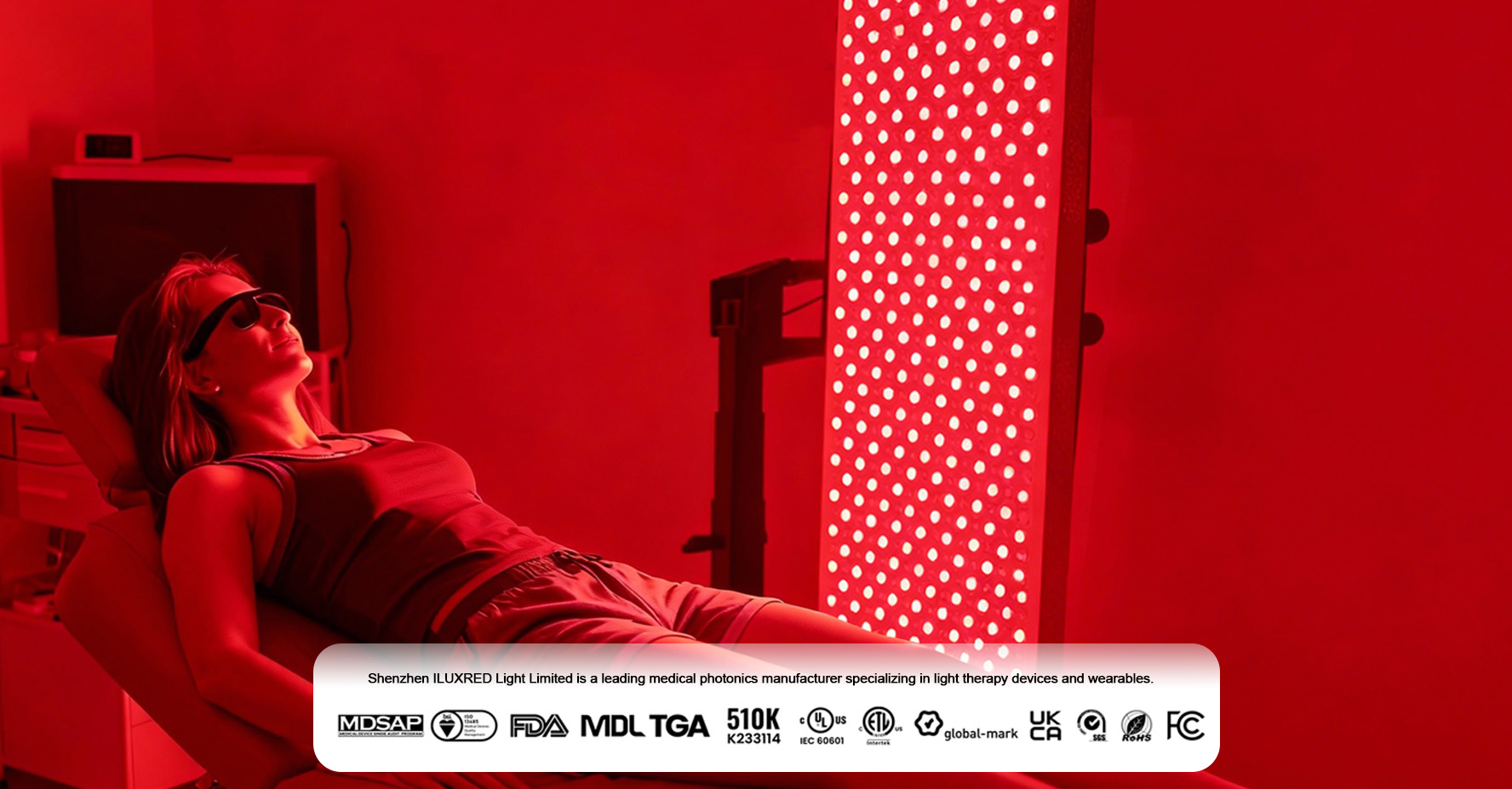 Fully Certified Light Therapy Manufacturer&nbsp;One-Stop B2B Compliance Solution
                      