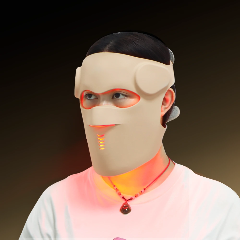 iLUXRED Mask-12 4D LED Infrared Mask Red Light Therapy Mask 3D 4D 5D red light therapy facial mask-1769863106561712 1