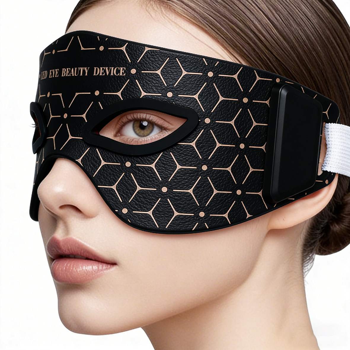iLUXRED Mask-14 Oem Odm Smart Eye Massager with Vibration Red Light Heat Therapy Daily Use Eye Beauty Massager 1