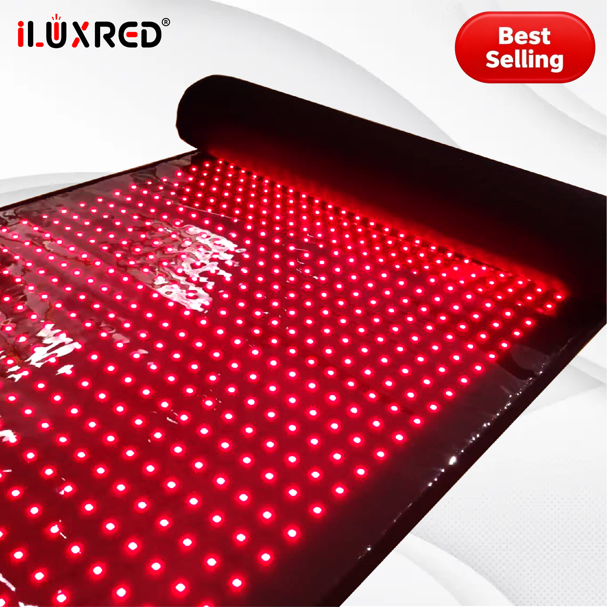 iLUXRM-1248 Smart Auto-Timer heated red light blanket red light sauna blanket full body red light therapy blanket For SPA Salon Equipment 2