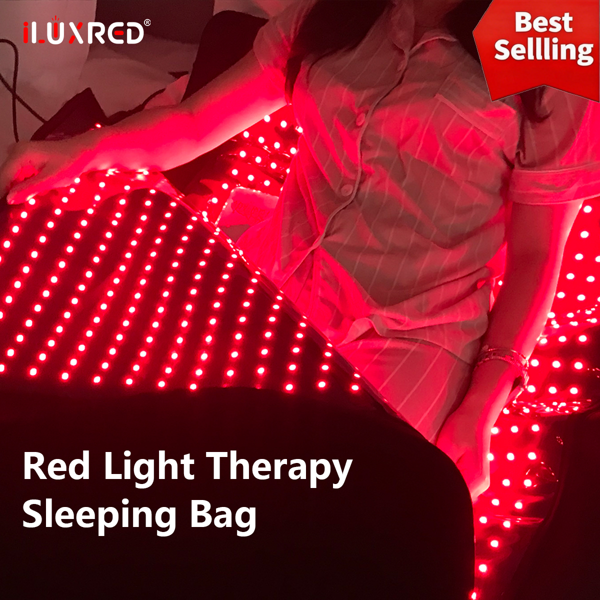 iLUXRED 660 850nm Red Light Therapy Bed Red Light Sauna Red Light Panel Full Body Red Light Mat Full Body for Sauna 2