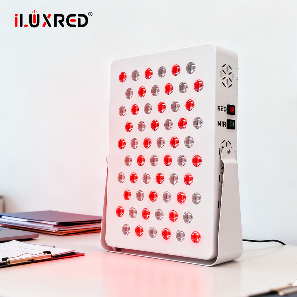 Panel de terapia de luz roja infrarroja cercana NIR portátil iLUXRED de 300 W de alta potencia, dispositivo de cuerpo completo con luz infrarroja cercana NIR para iluminar 2