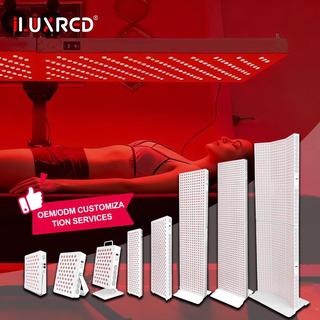 iLUXRED900W Red Near Infrared Light Therapy Bed 660Nm 850Nm Red Light Device Panel Pdt Led Light Therapy Machine 2