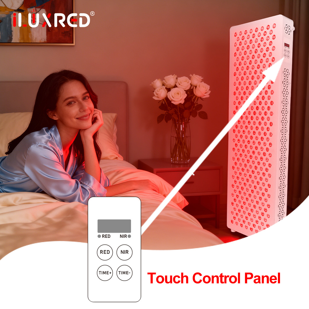 iLUXRED Infrared Therapy 1500W 660Nm 850Nm Red Light Therapy Panel With 308 Leds Clinical Grade for Beauty 2