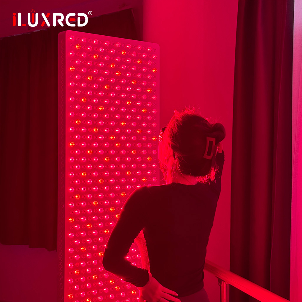 iLUXRED 5000W Lámpara de terapia de luz LED de cuerpo completo con panel de luz roja para uso doméstico 2