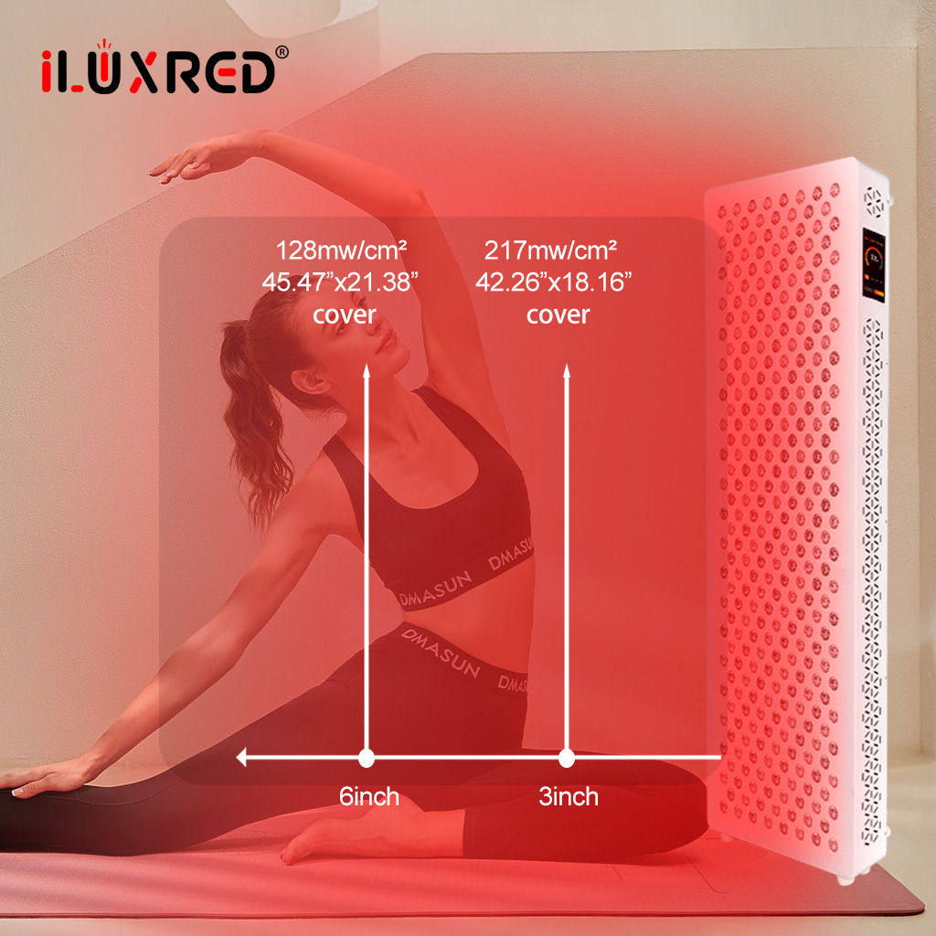 iLUXRED XPro 1500 Touch Screen Light Therapy Panel Red Light Therapy Panel With Remote Controller for Home Use Including Wall Bracket 9