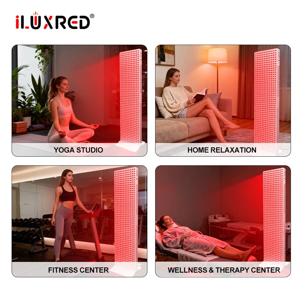 iLUXRED X3000  Big Size Full Body Pain Relief Skin Care 660nm 850nm Near Infrared Led Red Light Therapy Panel Machine for Beauty Salon 9