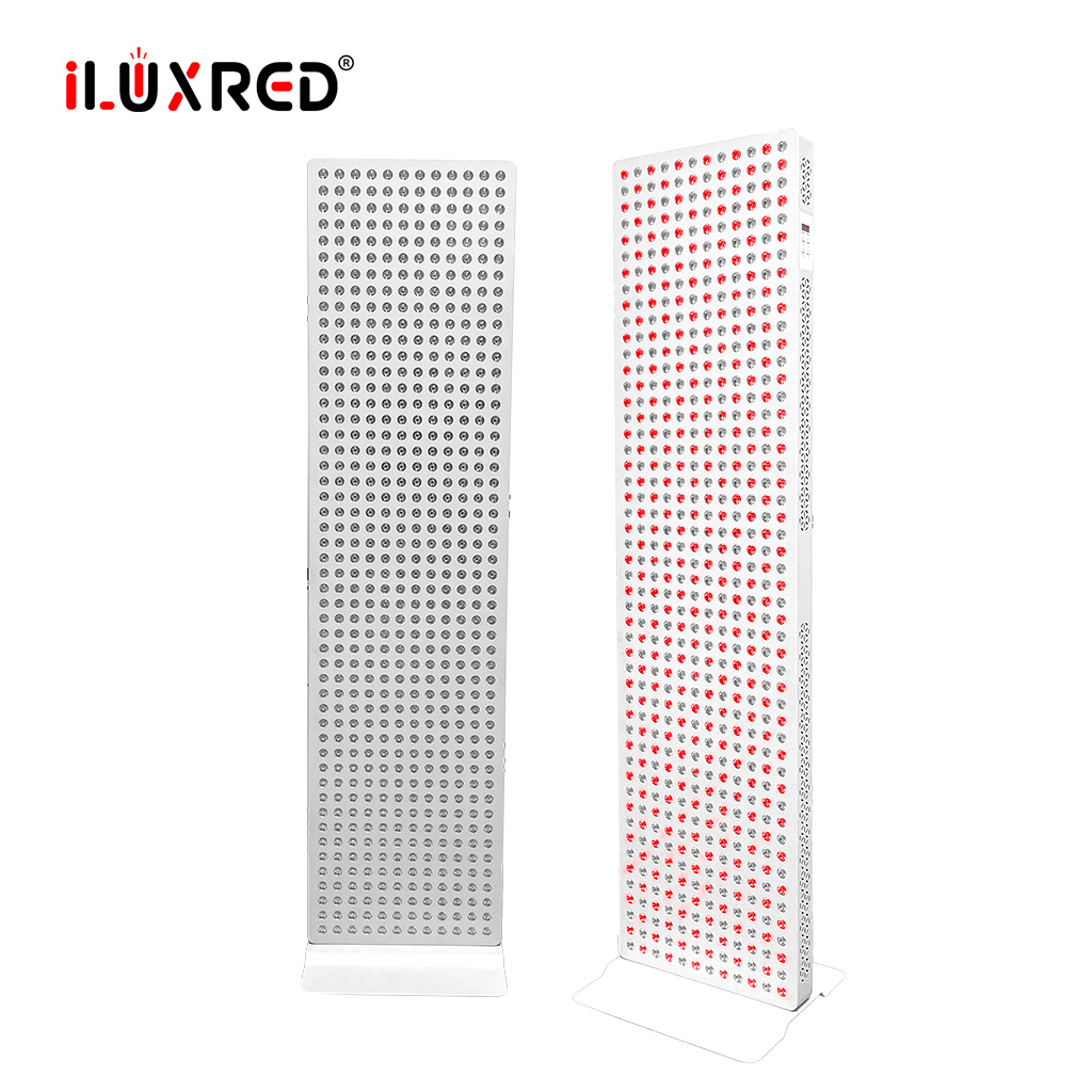Panel infrarrojo rojo iLUXRED X3000 para uso en espacios grandes con varias personas. Panel de terapia de luz LED con soporte opcional - Vertical/Horizontal 2