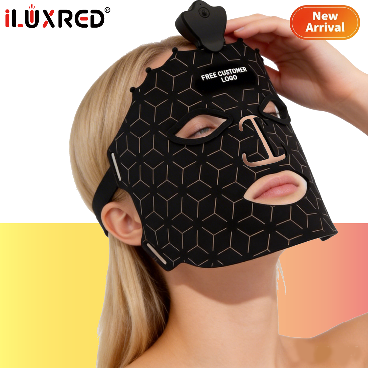ILUXRED FDA Cleared Mask04 Silicone Red Light Therapy Mask Manufacturer 2