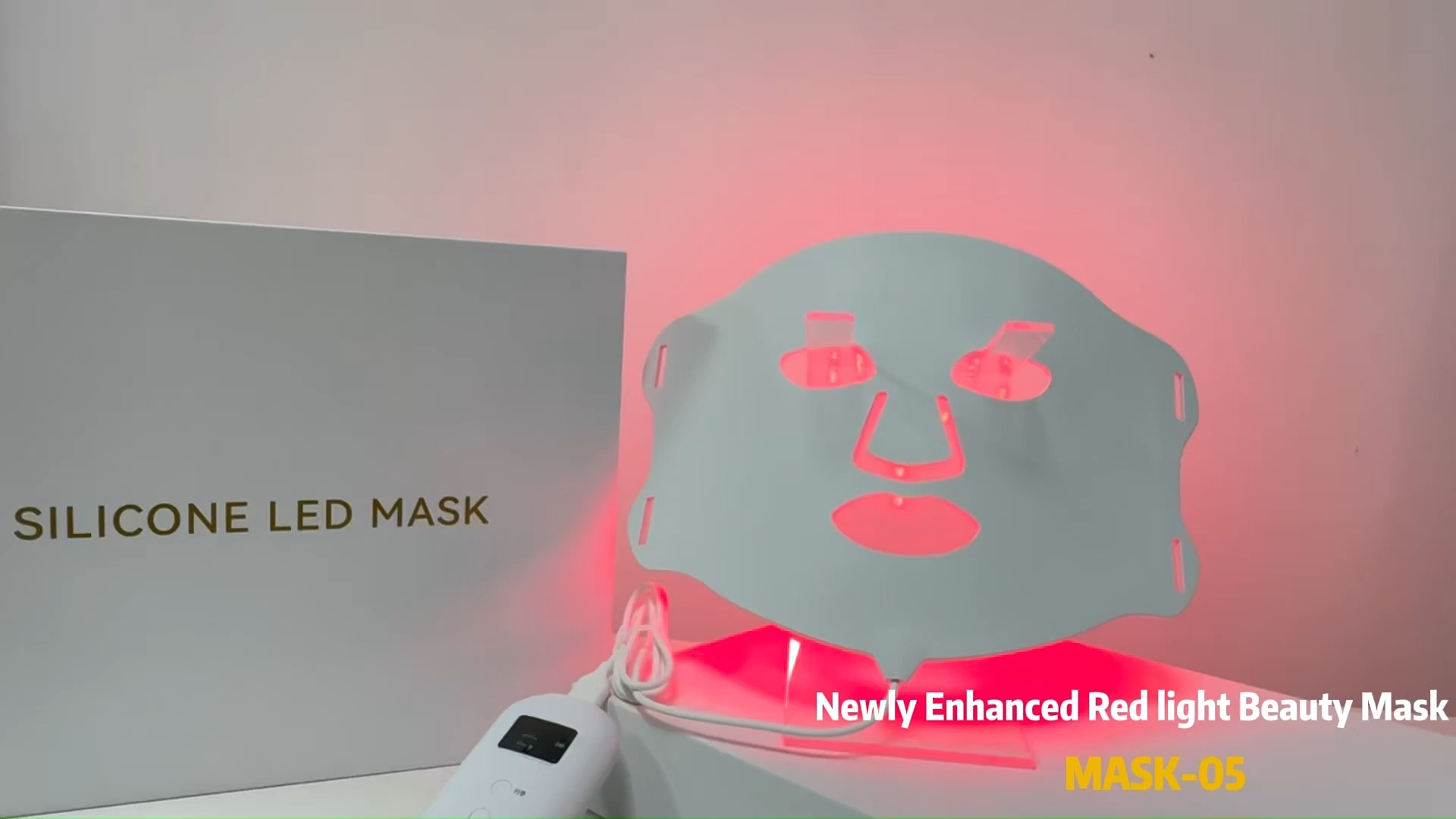 ILUXRED OEM/ODM Anti-Aging-Gesichtspflege-LED-Gesichtsmaske mit Rotlichttherapie 1