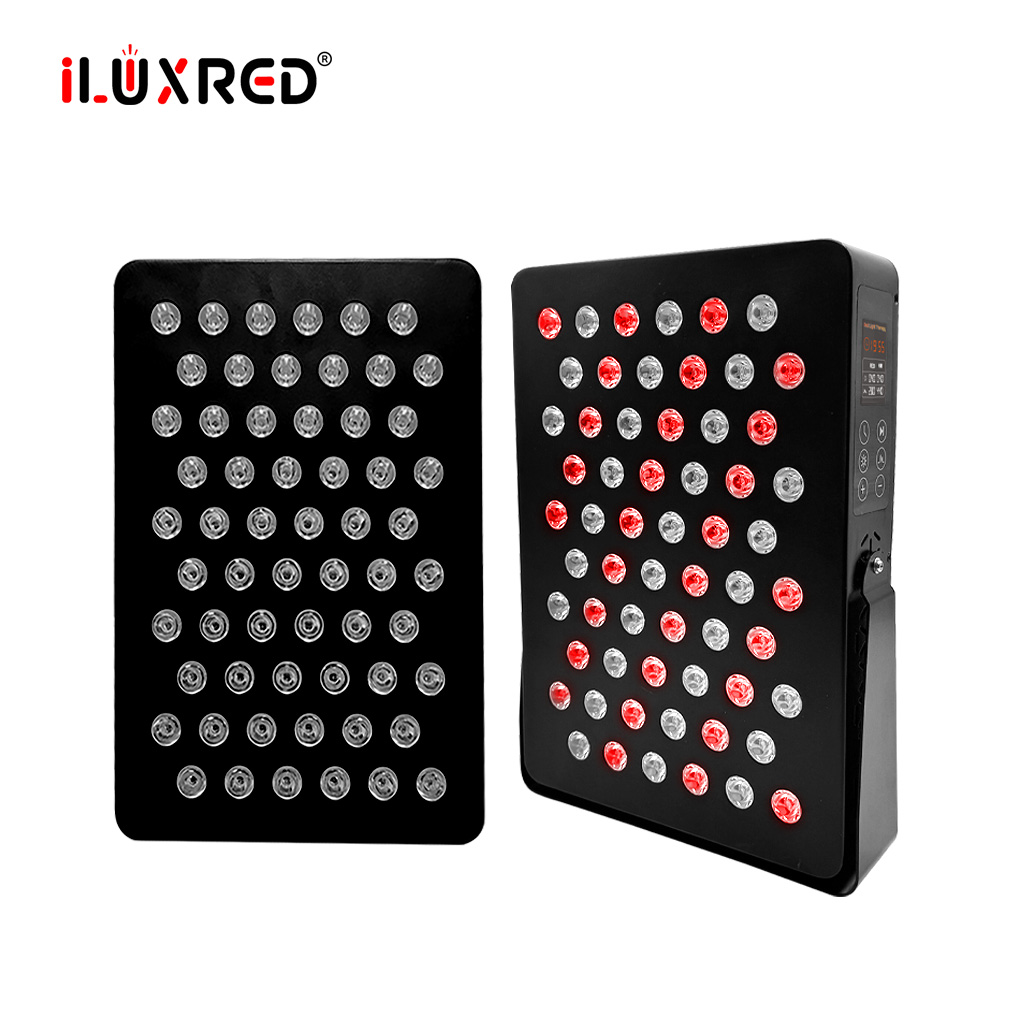 Panel de terapia de luz roja personalizado iLUXRED de 5 longitudes de onda con función de pulso 2