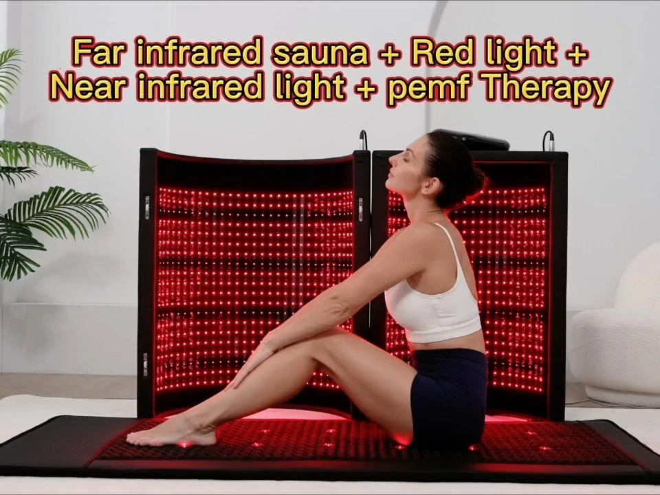 iLUXRED FDA Red Light Infrared Sauna Dome with PEMF & Dual Spectrum Therapy 1