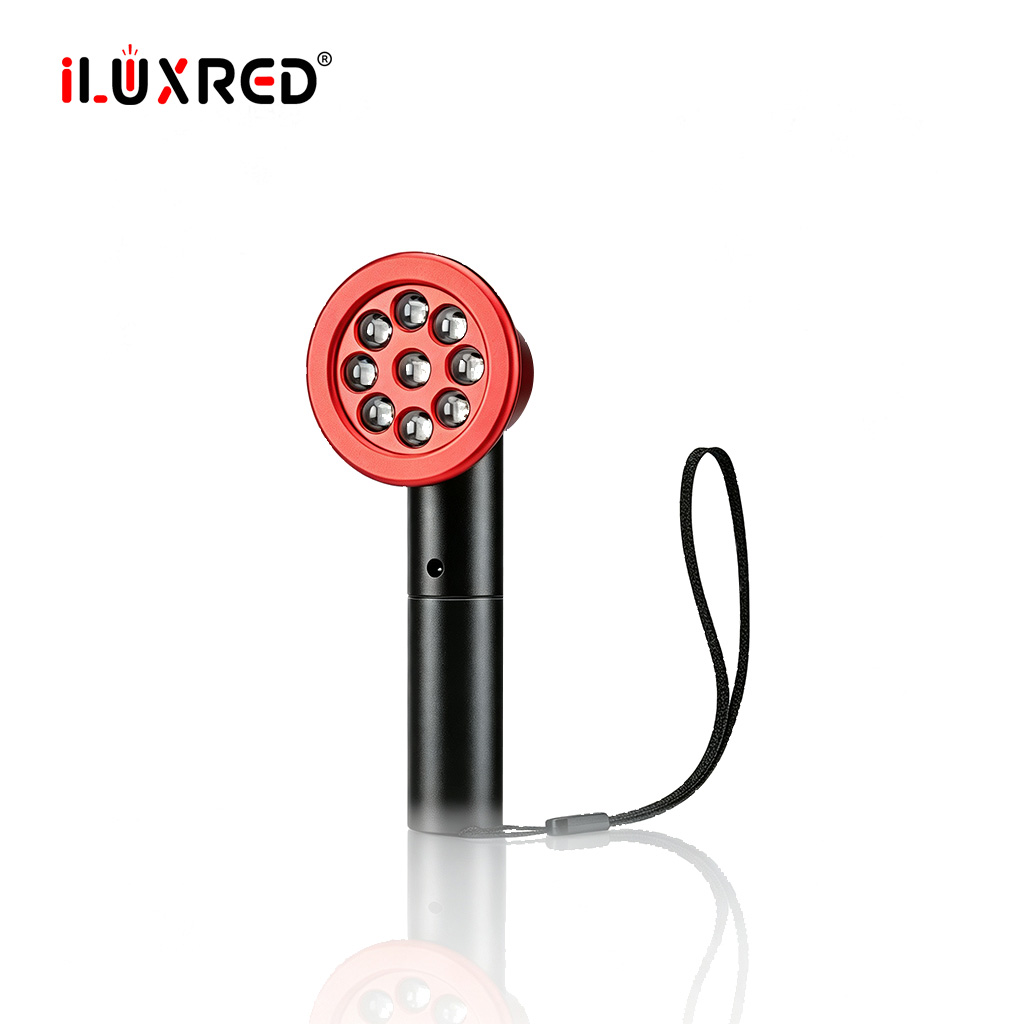 iLUXRED SD-04 Varita de terapia de luz roja portátil 630nm 660nm 850nm Dispositivo de terapia de luz roja LED recargable 2