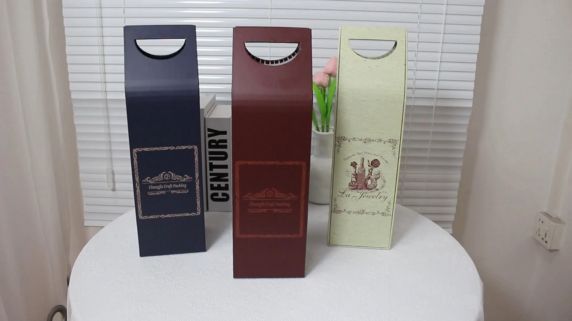 Wine Clamshell Packaging Gift Box Foam EPE Pearl Cotton 1