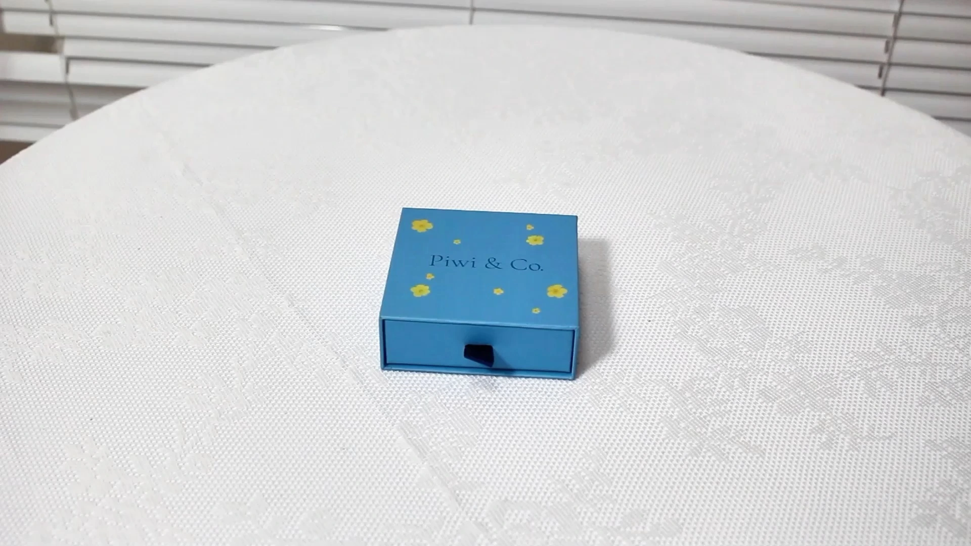 CF Custom Drawer Jewelry Box Packaging with Foam Insert 1