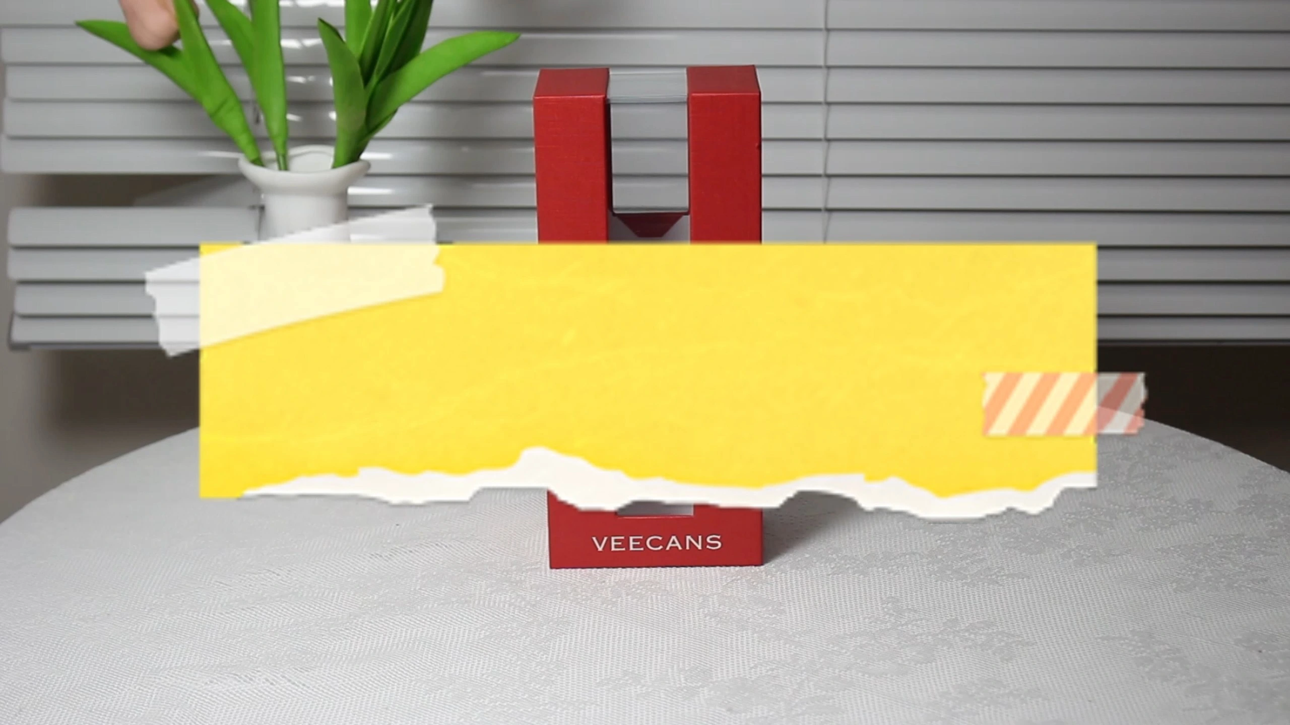 Caja de regalo de cartón CF, rígida, de PVC, con ventana transparente, para productos de papel pequeños, con cajón deslizante. 1